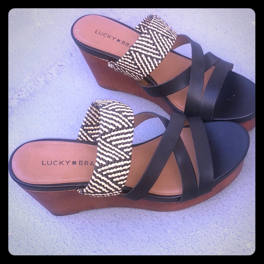 Lucky Brand Nyloh Wedge Sandal